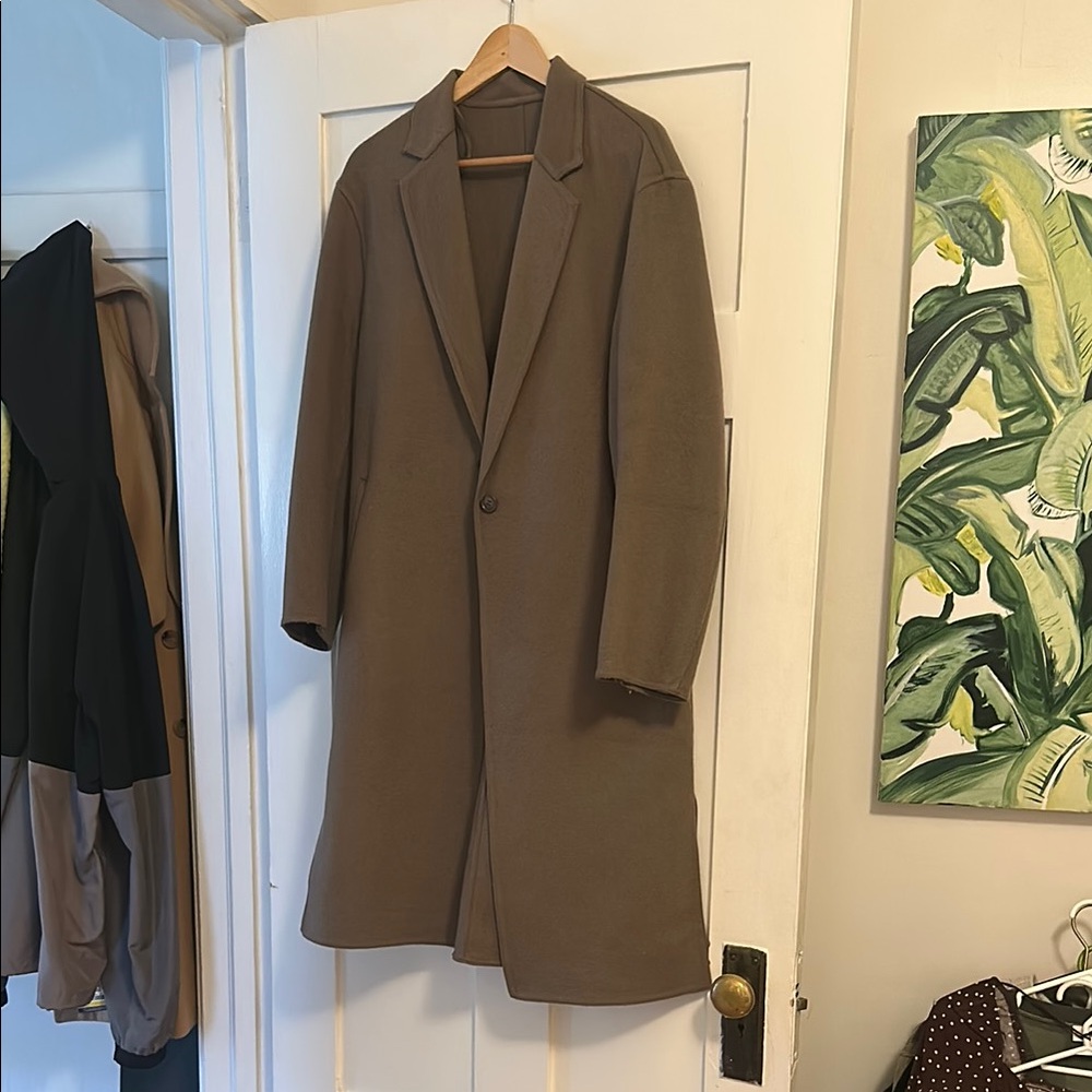 Uniqlo oversized Wool Blend Coat